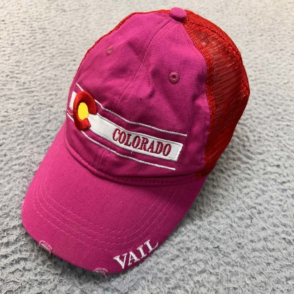 Vail Colorado Hat Women Baseball Cap One Size Lucky 7